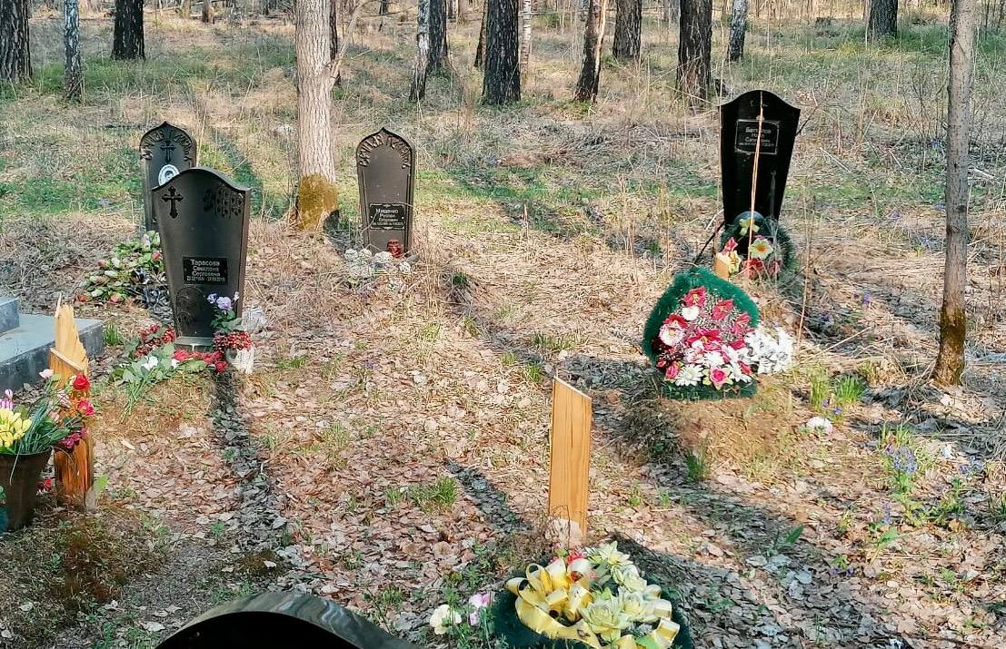 Лесогорское кладбище Выборгского района в Ленинградской области