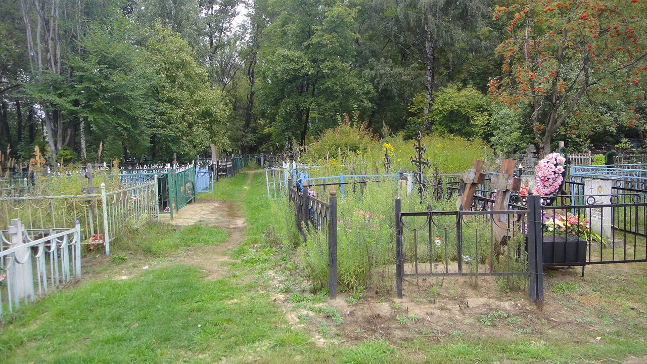 Кладбище деревни Смерди Лужского района в Ленинградской области