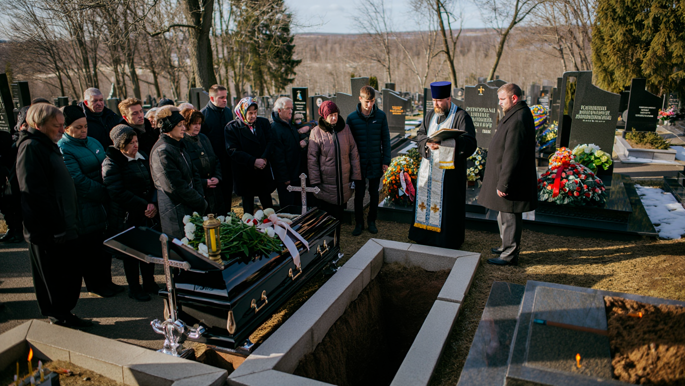 Мусульмане на христианских похоронах