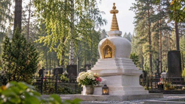 Буддийские ступы памяти: можно ли установить такой памятник на российском кладбище
