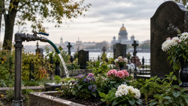 Почему на кладбищах Петербурга ограничивают бурение скважин для полива цветов